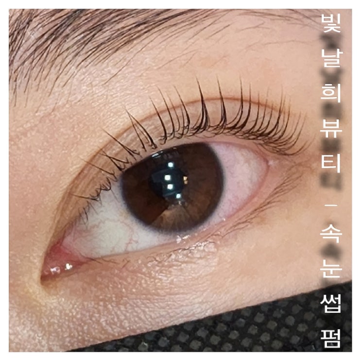  양산속눈썹펌 빛날희왁싱 매일편한 화장 뷰러유지력짱