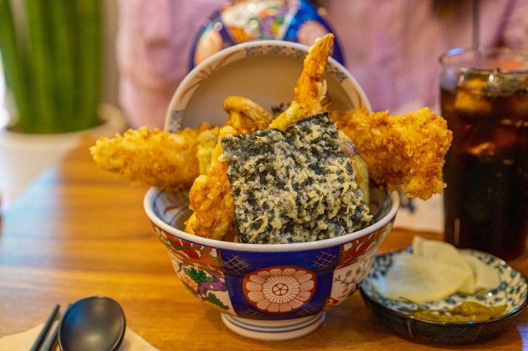  김포 장기동텐동 - 담백하고 깔끔한 맛있는 튀김 덮밥 텐동맛집 고쿠텐