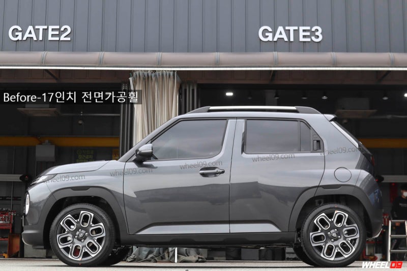 용인 기흥구 / 모모 리벤지 17인치 그라파이트 휠튜닝 / 현대 / 캐스퍼