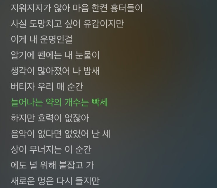  늘어나는 약의 개수는 빡세