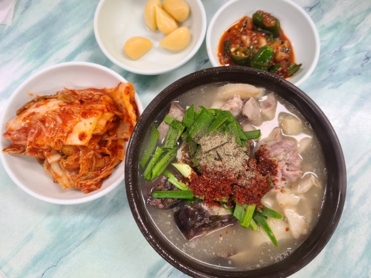  제주 순대국밥맛집 동문시장 광명식당 토렴국밥