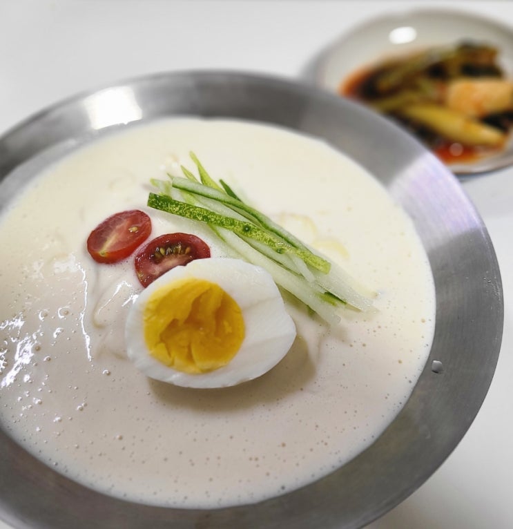  [여름별미]《이두부야》콩물로 만든 고소한 콩국수