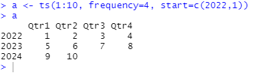  [R 기초통계] 시계열 데이터 처리 / ts(), aggregate(), ts.plot(), diff(),