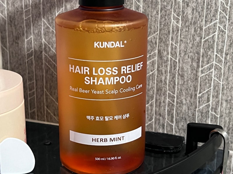 두피샴푸 쿤달 맥주효모 탈모샴푸 향 좋고 쿨링감까지 넘 좋다