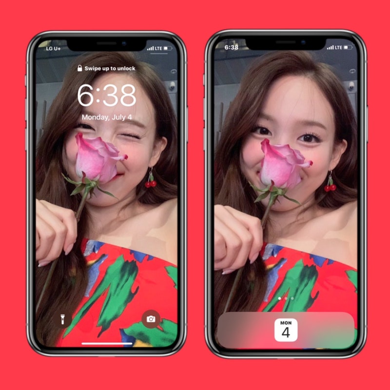 트와이스 나연 셀카 아이폰 배경화면 모음 공유
