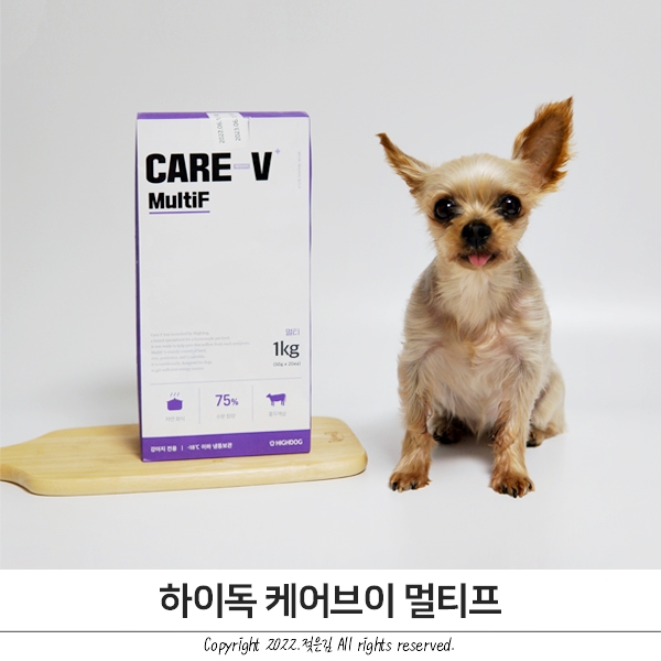 방이가 잘먹는 강아지처방사료 케어브이 멀티프 방이가 잘먹는 강아지처방사료 케어브이 멀티프