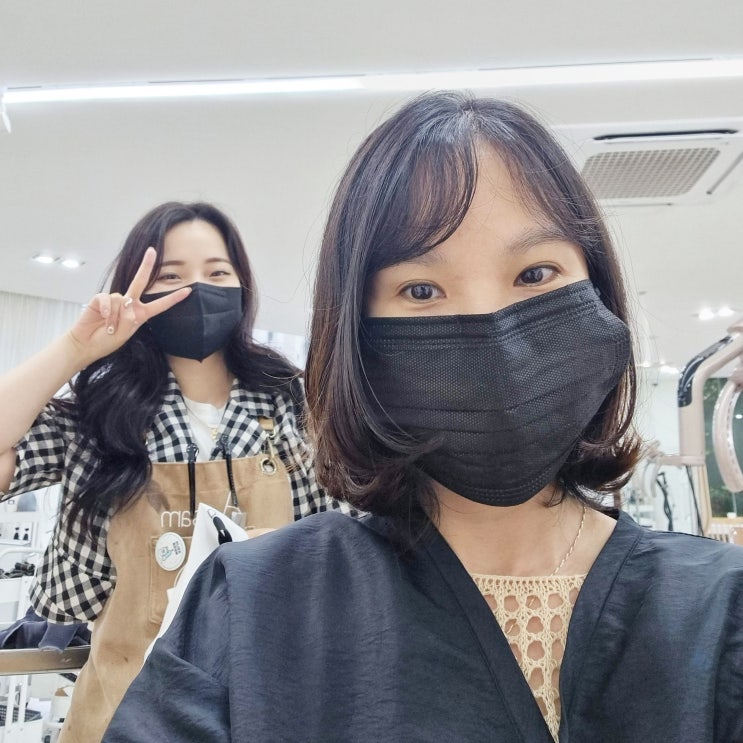 부천 신중동 미용실 어쌤헤어 중동점 중단발 레이어드컷 C컬펌 부천 신중동 미용실 어쌤헤어 중동점 중단발 레이어드컷 C컬펌