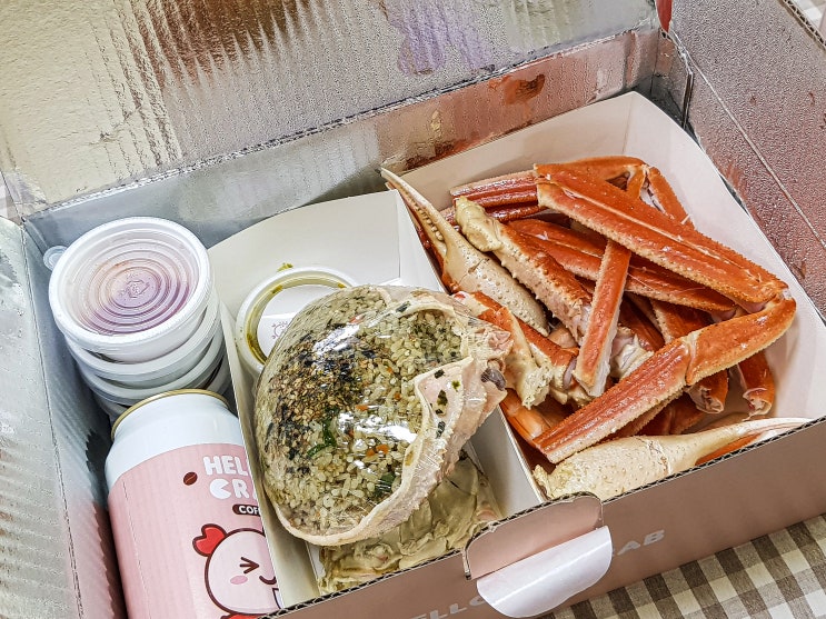 일산 대게 배달 맛집 <헬로크랩 일산점> 대게찜 + 내장 볶음밥 냠냠굿 일산 대게 배달 맛집 <헬로크랩 일산점> 대게찜 + 내장 볶음밥 냠냠굿
