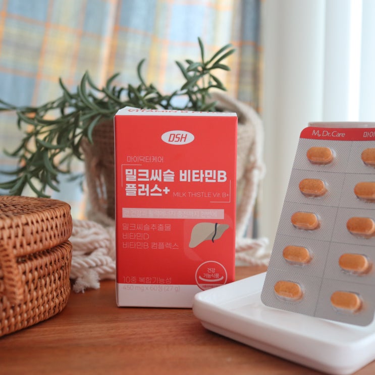 간건강영양제 마이닥터케어 밀크씨슬 비타민B 플러스 추천