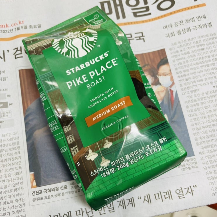  스타벅스 파이크플레이스 추억한스푼 - pike place medium roast