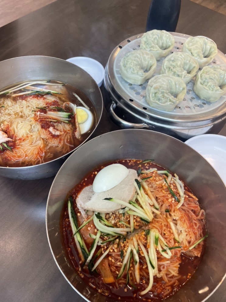  부산 북구 화명동 밀면맛집 "명가밀면" 여기도웨이팅이구먼