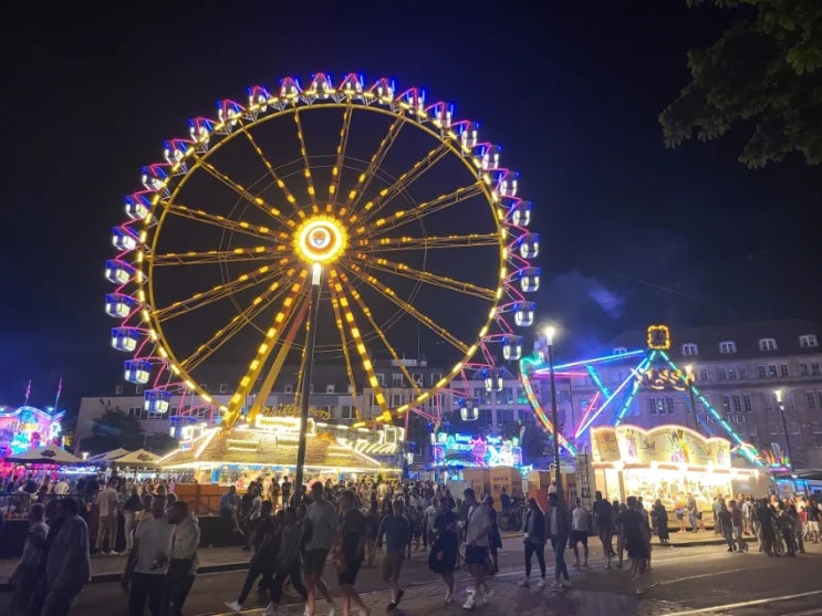 다름슈타트의 대표적인 축제 하이너페스트 Heinerfest 소개 및 후기