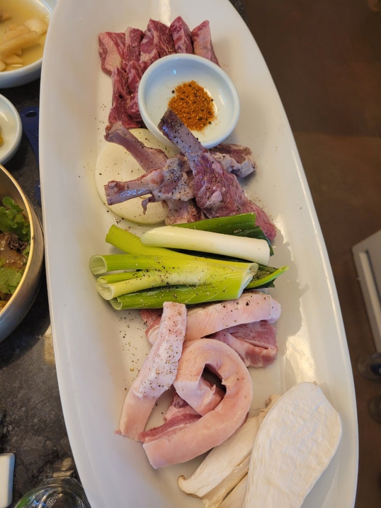  영종도 공항신도시 예약 전용 고기 식당 낙안 4층