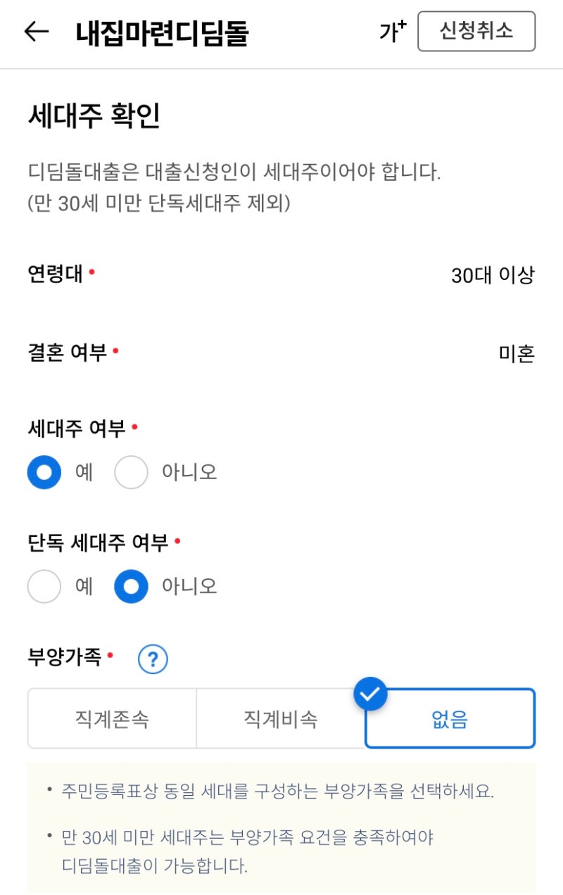 내집마련디딤돌 대출 신청 과정 후기 14