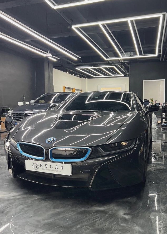 인천 계양구 / 전체랩핑 사틴블랙 / BMW / i8