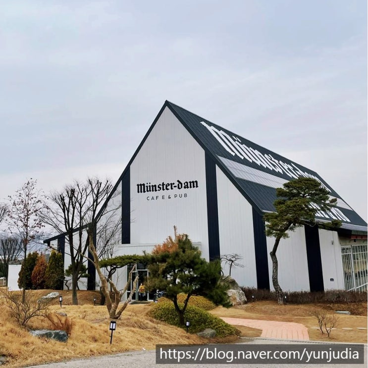  반려견 동반이 가능한 파주 초대형 카페 뮌스터담에 다녀온 후기
