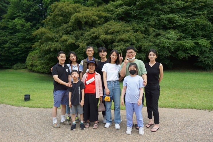  아빠의 72번째 생신 기록::동천덕오리,현충사, 비빔면 삼겹살파티