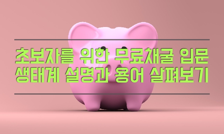 초보자를 위한 핸드폰 무료채굴 입문. 생태계 설명과 용어. 메인넷, KYC, 스캠, 상장.