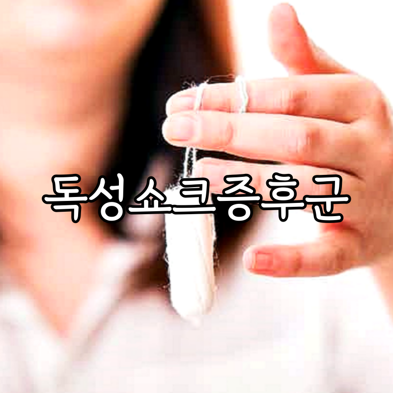 독성쇼크증후군 탐폰 쓰고 증상 보이면 바로 병원 가세요