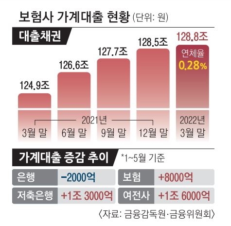 대출 힘든 고령층, 보험사 통해 11조 빌렸다 대출 힘든 고령층, 보험사 통해 11조 빌렸다