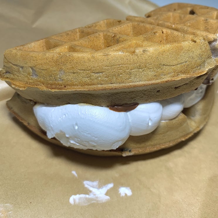  거제 시청 와플 맛집 시청와플, 시청 안에서 와플 파는 공무매장