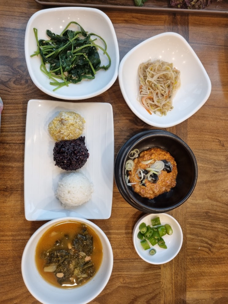  [군포 맛집데이트] 수리산채 와 반월호수둘레길 산책