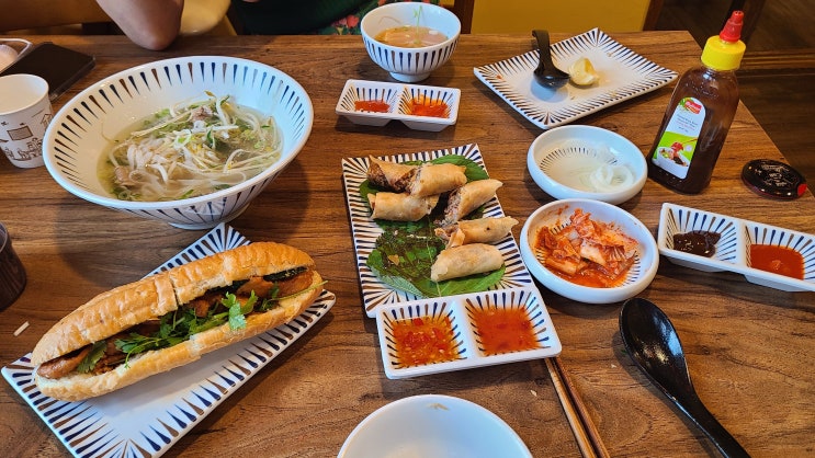 제주 월남쌈 컨터 노형동 현지 손맛의 베트남쌀국수전문점
