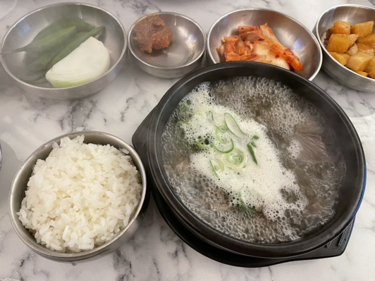  [지산동맛집] 고기가 가득한 곰탕, 조대맛집 우미관