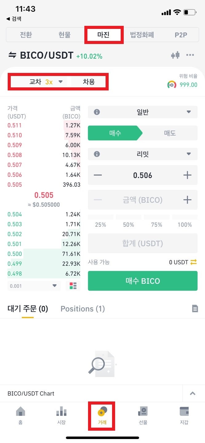 바이낸스 마진거래, 선물거래 방법 설명! : 네이버 블로그