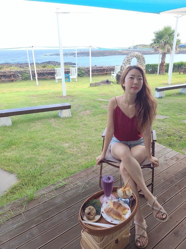  제주도 성산 카페 오션뷰보며 힐링했던 터닝포인트