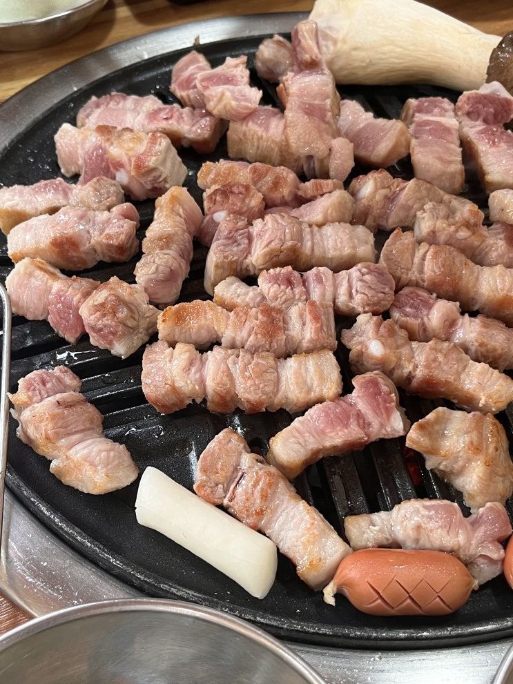  광주 신가동 삼겹살맛집 돼지골목길 맛있다