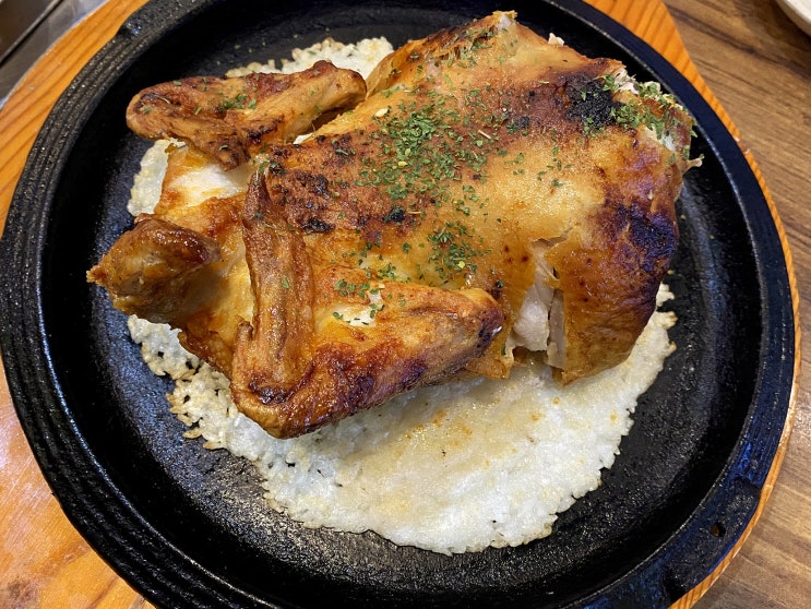  당정맛집 : 담백하고 고소한 대관령참숯전기통닭구이당정점