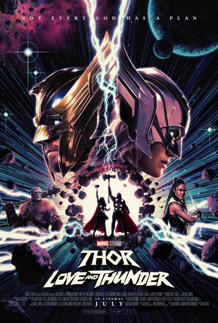 [영화] 토르: 러브 앤 썬더 - Love and Thunder 토르 새로운 파트너 / 줄거리 후기 결말 쿠키 내용 해석 분석 정보 평점