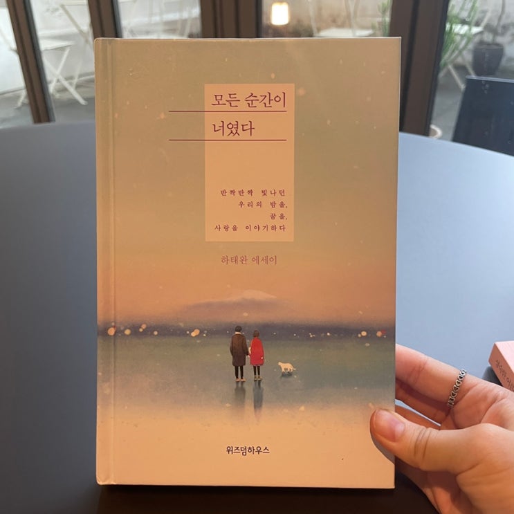  인생책 등극 모든 순간이 너였다 하태완 에세이 위즈덤하우스