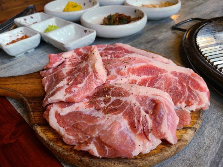  [청라꽃갈비] 수요미식회 극찬 꽃목살 구래동맛집