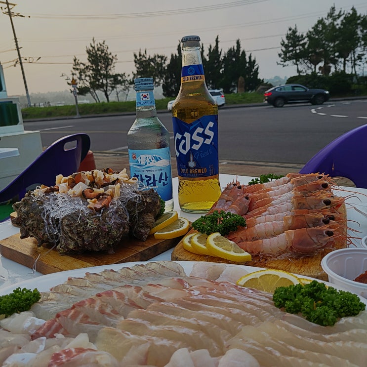  감성적인 서귀포 포장마차 표선회뜰날! 분위기까지 챙긴 맛집