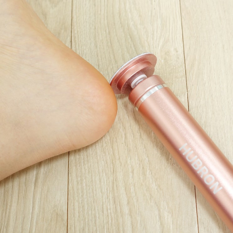  휴브론 발각질제거기 자극 없이 각질케어 발뒤꿈치 관리해요