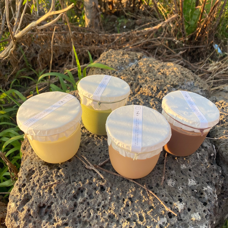  제주도 우무 간식거리로 최고인 푸딩 종류별로 맛봄