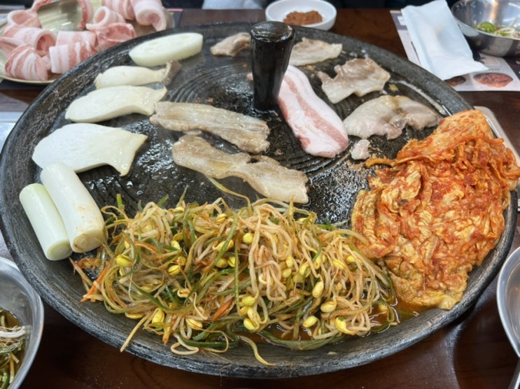 [십정동맛집]부평/동암 솥뚜껑 삼겹살 아기랑 깔끔한 삼겹살집 양촌리삼겹살마을