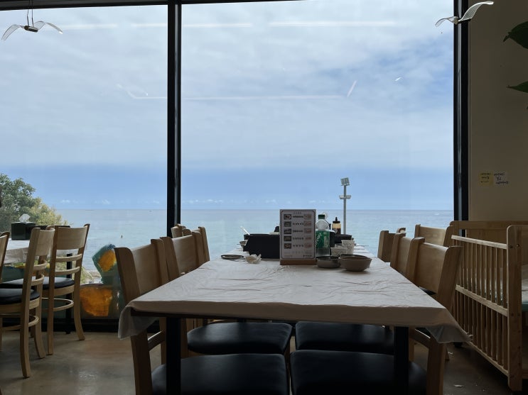  속초 애견동반식당, 바람꽃해녀마을 두번세번 가세요!
