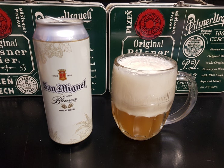 산미구엘 밀맥주 (San Miguel Wheat Bear)