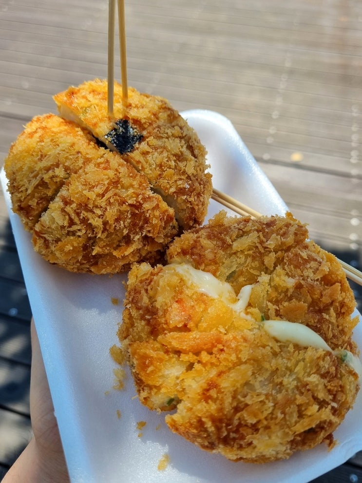  [강릉 성남동] 강릉 수제어묵고로케 : 중앙시장 고로케 맛집