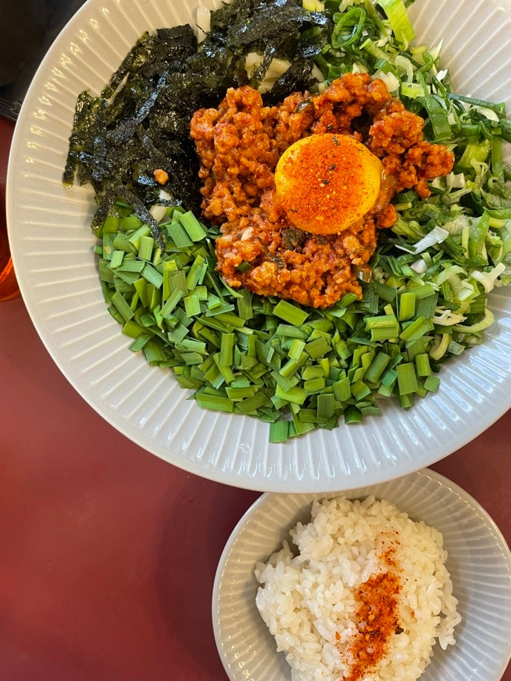  전주 고사동 맛집 유쿄니 객사점에서 텐동과 마제소바 먹고 왔어요.