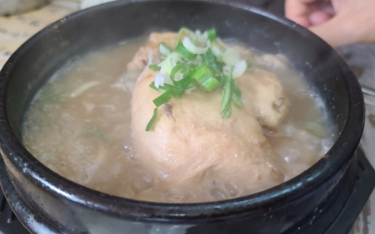  거제장평삼계탕맛집 산촌삼계탕 회식하기좋은집