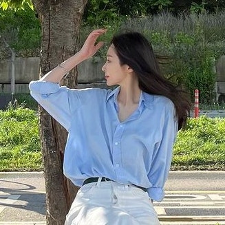  여자 여름 코디 따라하고 싶은 연예인 강민경 패션