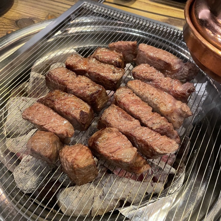  광양 중마동 삼겹살 맛집 ) 마동창고 _ 채끝 등심도 킹정