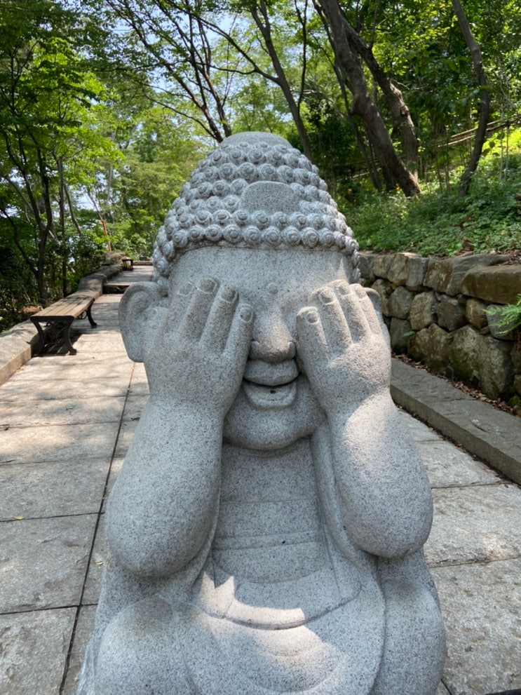  폭염주의보 속 향일암 방문 