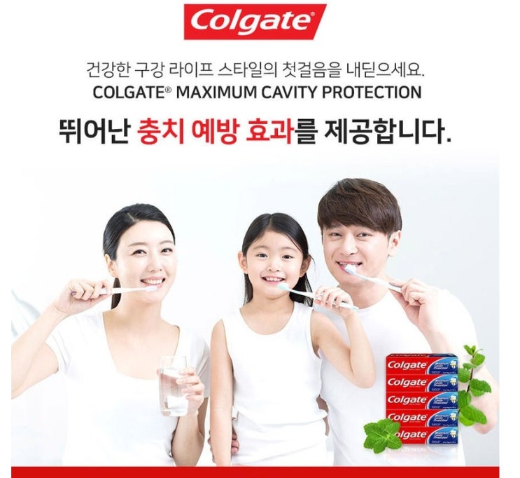  콜게이트 그레이트 레귤러 플레버 치약