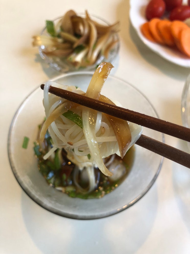  양파장아찌 만들기 + 냉소면