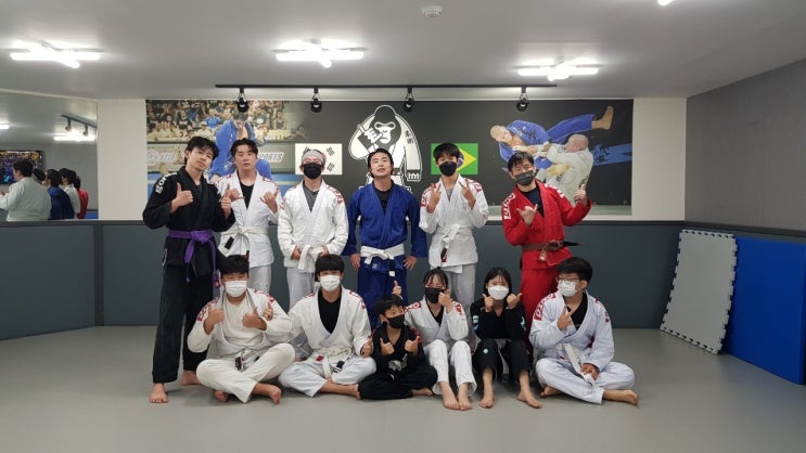  장마철의 팀다이노 주짓수!